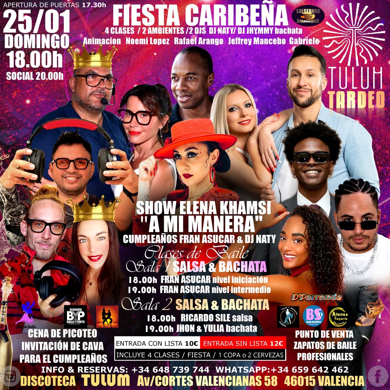 FIESTA CARIBEÑA en TULUM