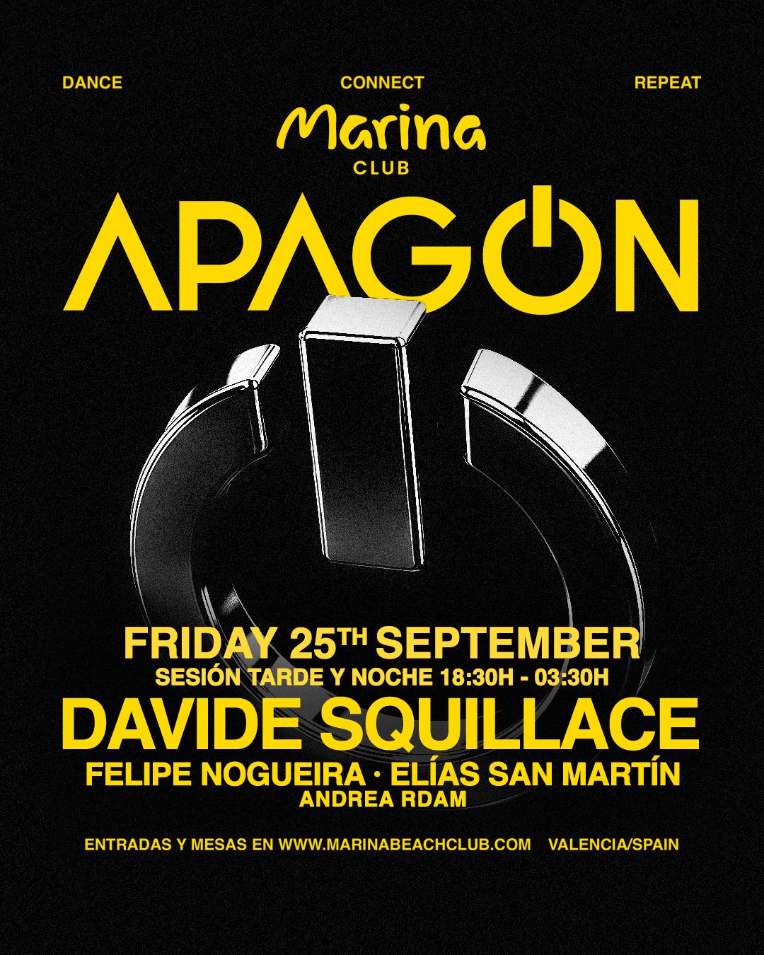 APAGÓN: DAVID SQUILACE | TARDE Y NOCHE