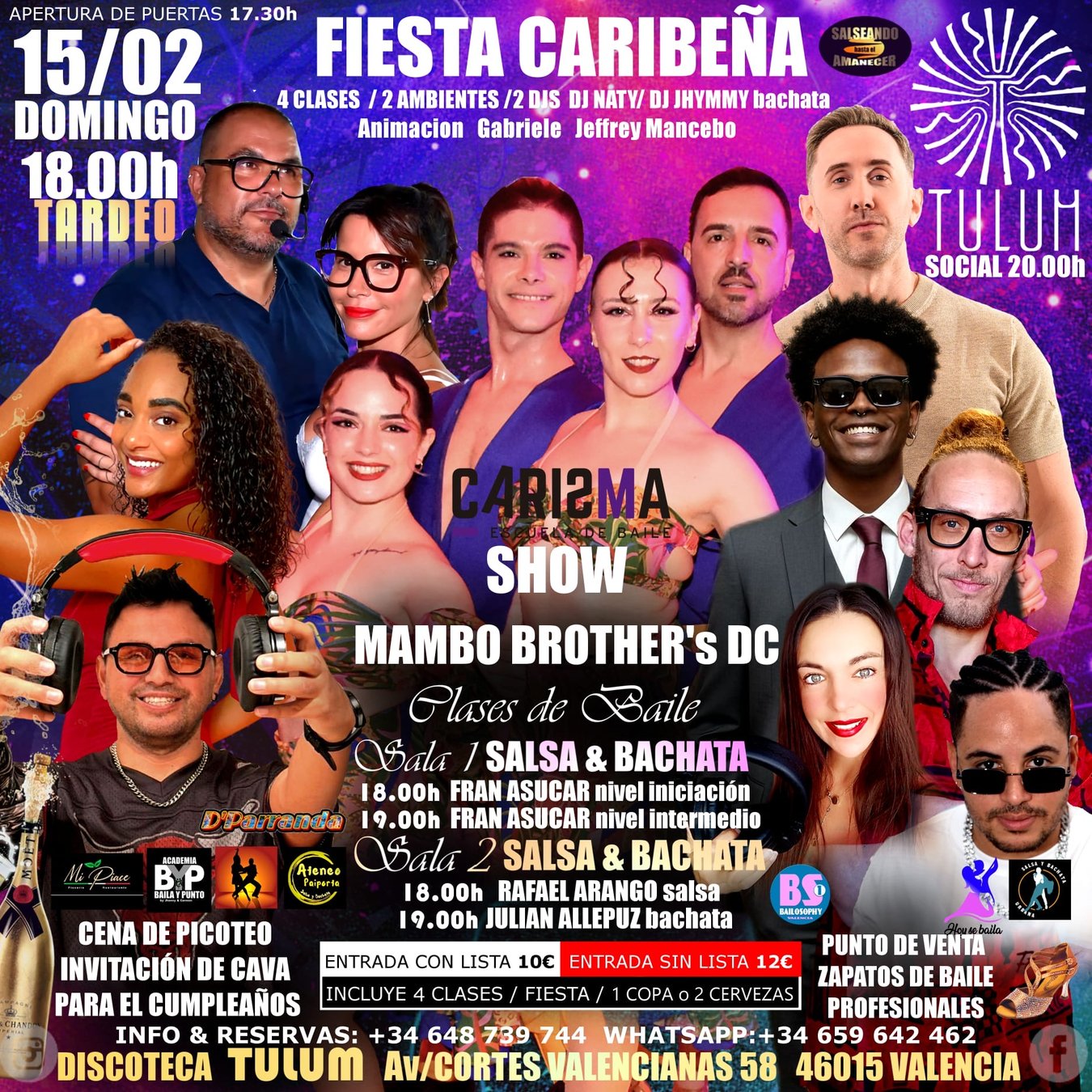 FIESTA CARIBEÑA en TULUM