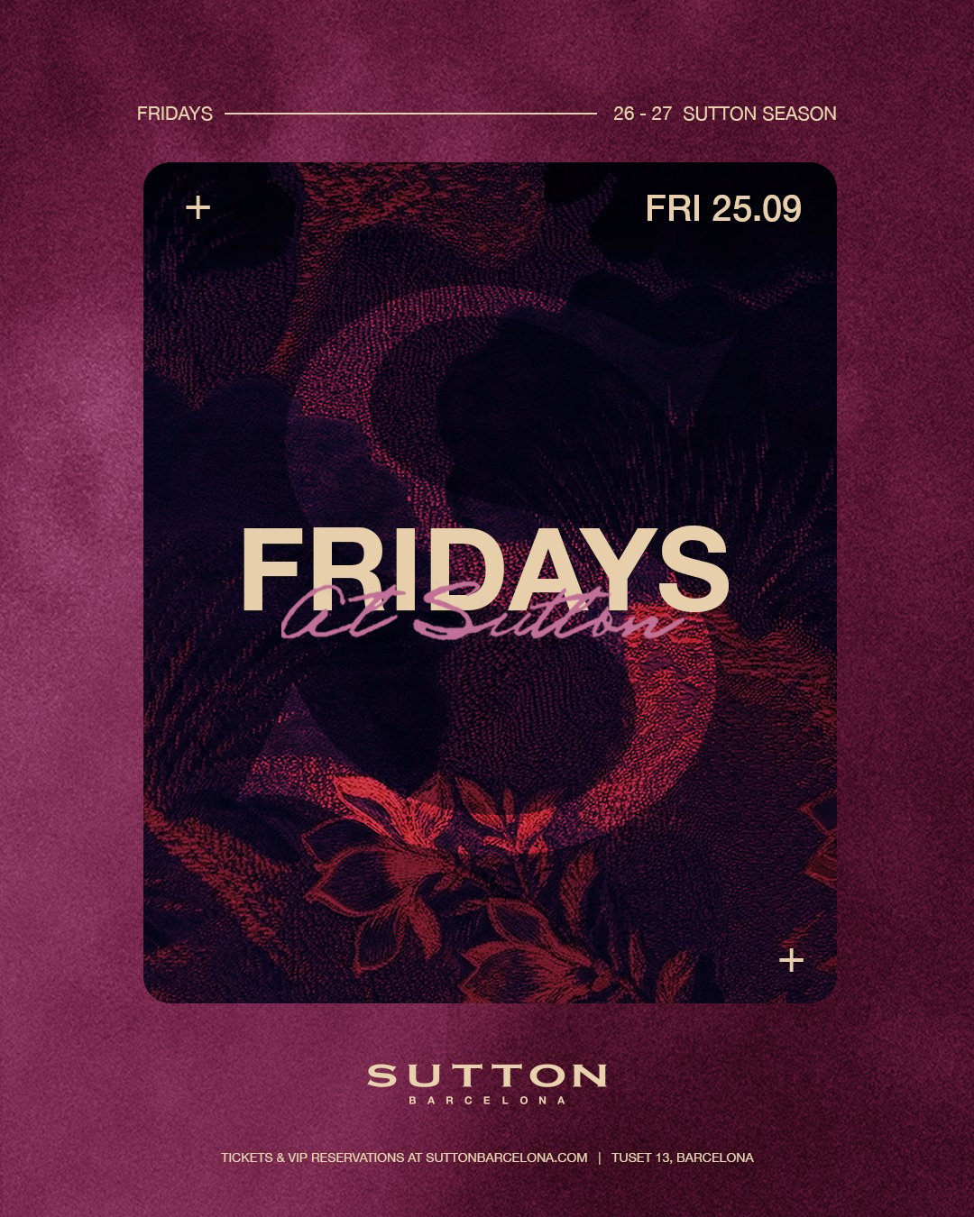 Fridays at Sutton