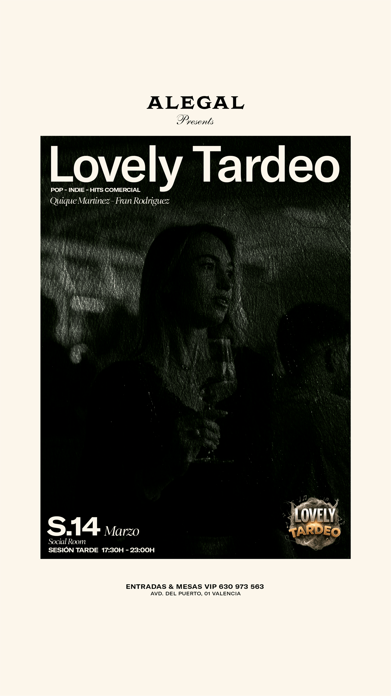 Lovely tardeo. Special day in Alegal