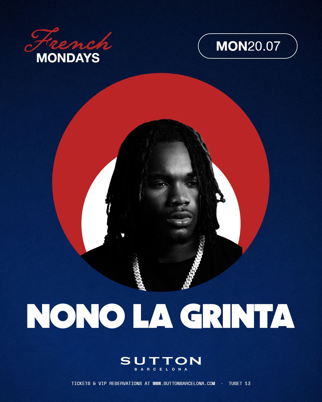 NONO LA GRINTA | French Mondays at Sutton