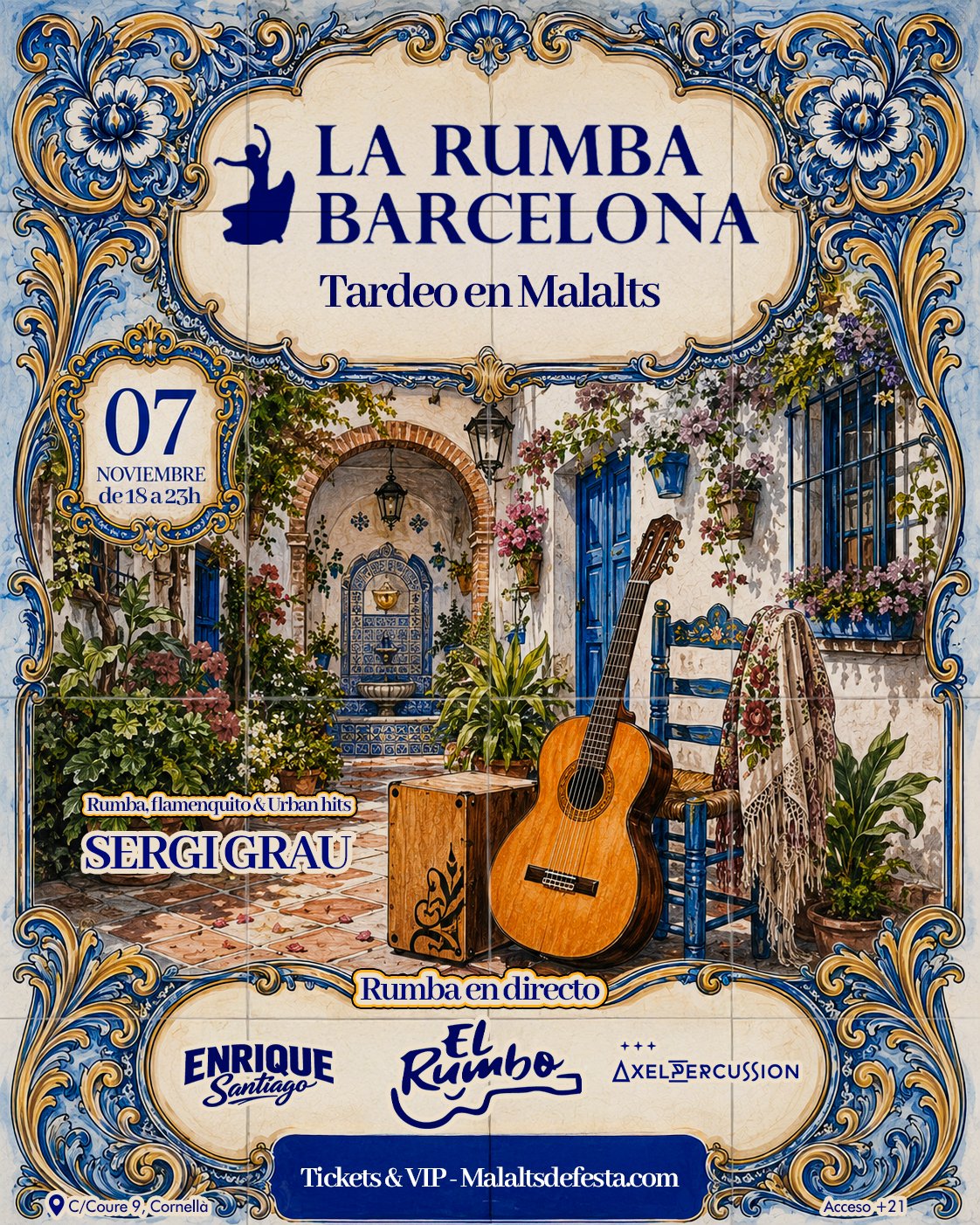 LA RUMBA BARCELONA X MALALTS