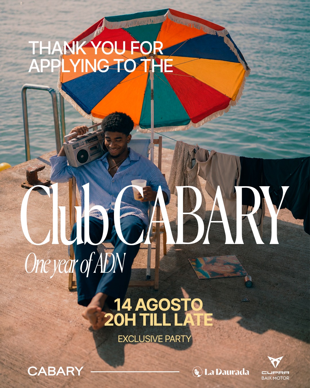 CABARY, ONE YEAR OF ADN