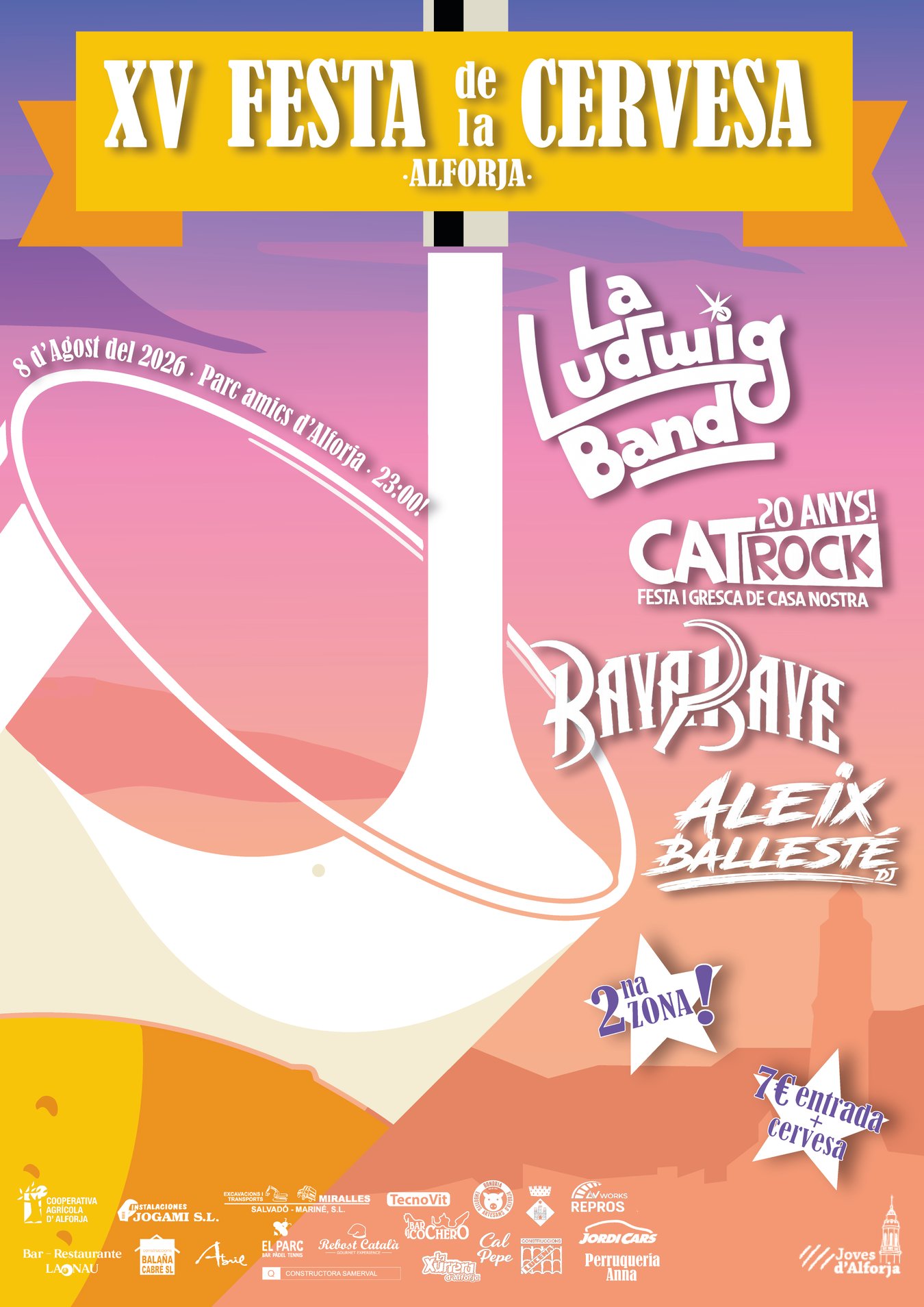 XV FESTA DE LA CERVESA - Entrada + cervesa