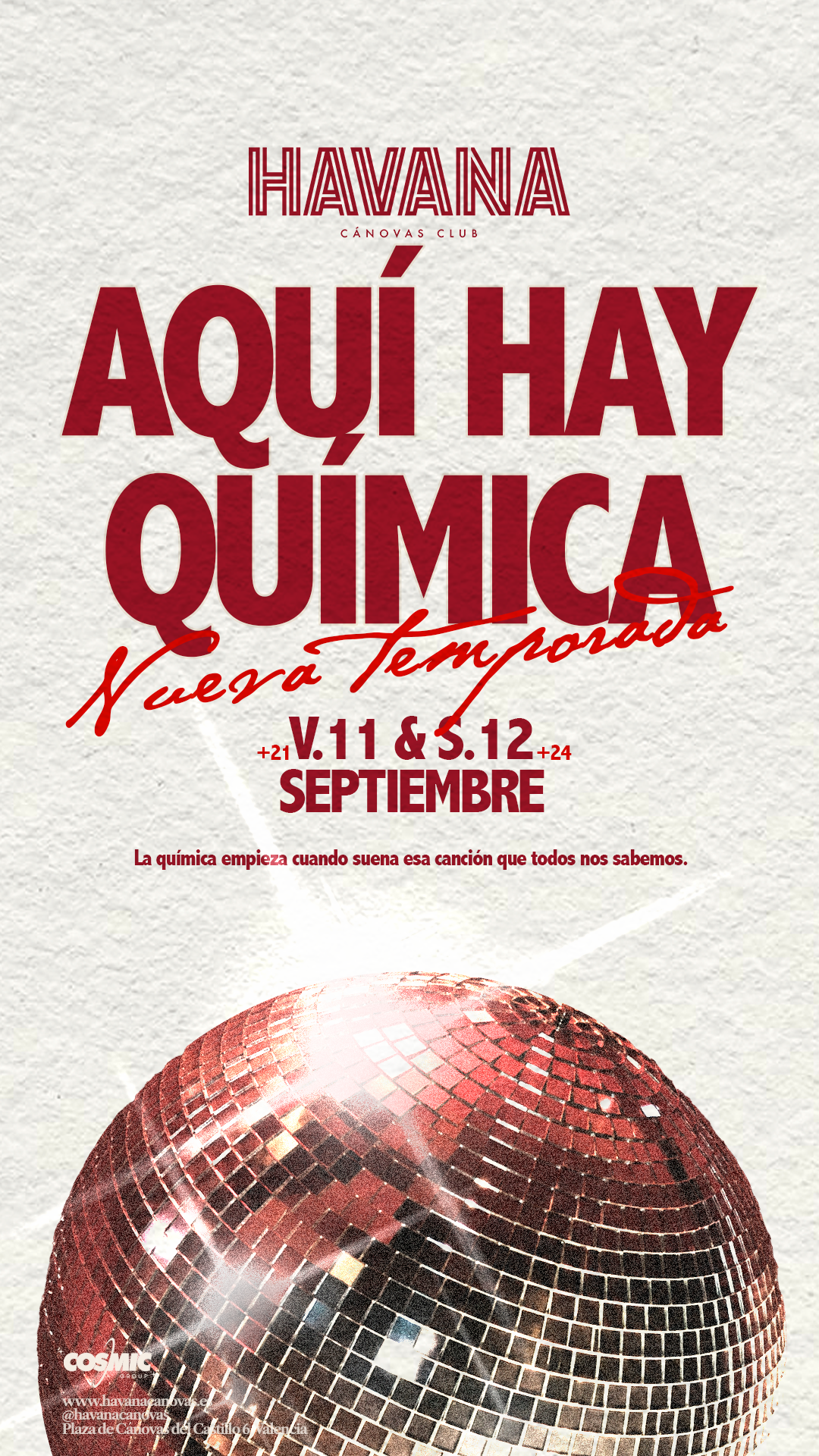 NEW SEASON - AQUÍ HAY QUÍMICA | SATURDAY FEVER