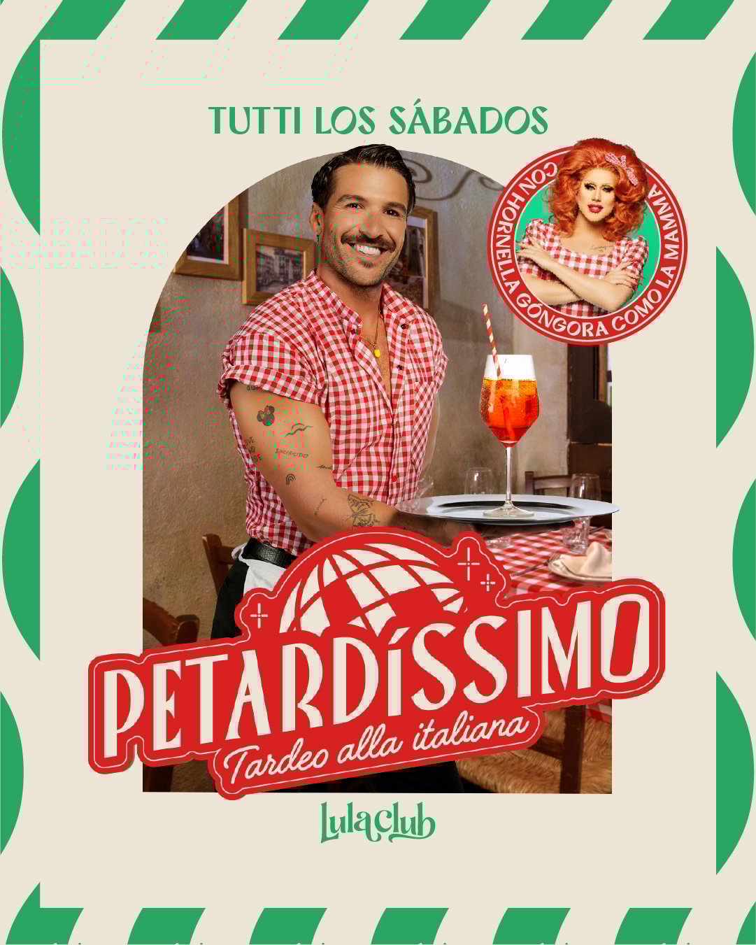 PETARDÍSSIMO - Madrid - Un tardeo alla italiana con HORNELLA GÓNGORA