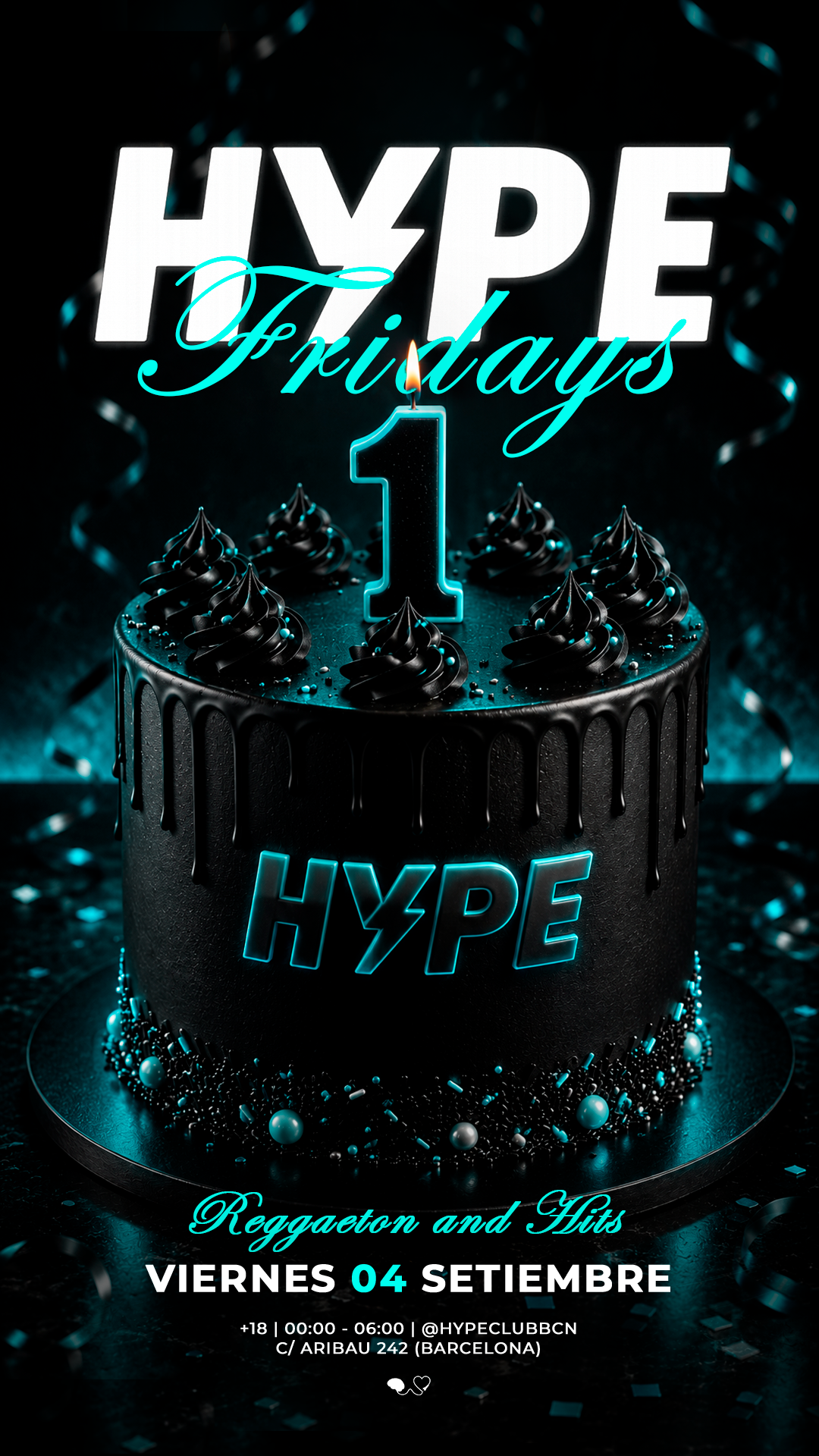 HYPE FRIDAYS | 1r ANIVERSARIO