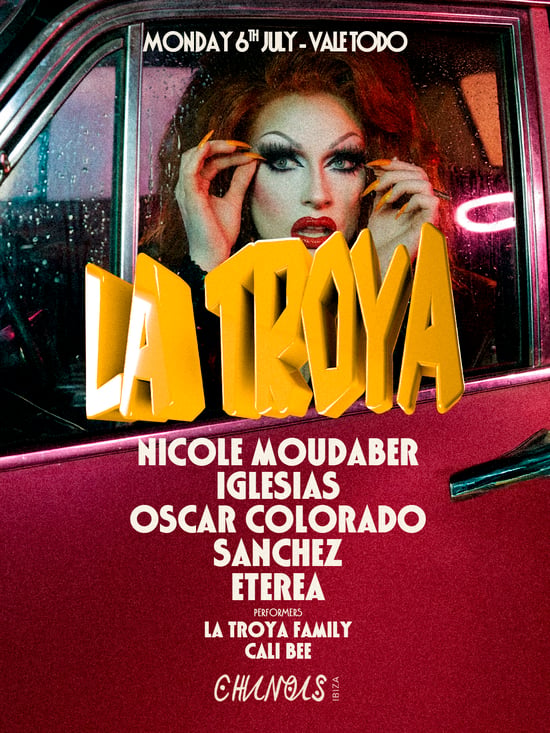 La Troya: Nicole Moudaber, Iglesias, Oscar Colorado, Sanchez, Eterea