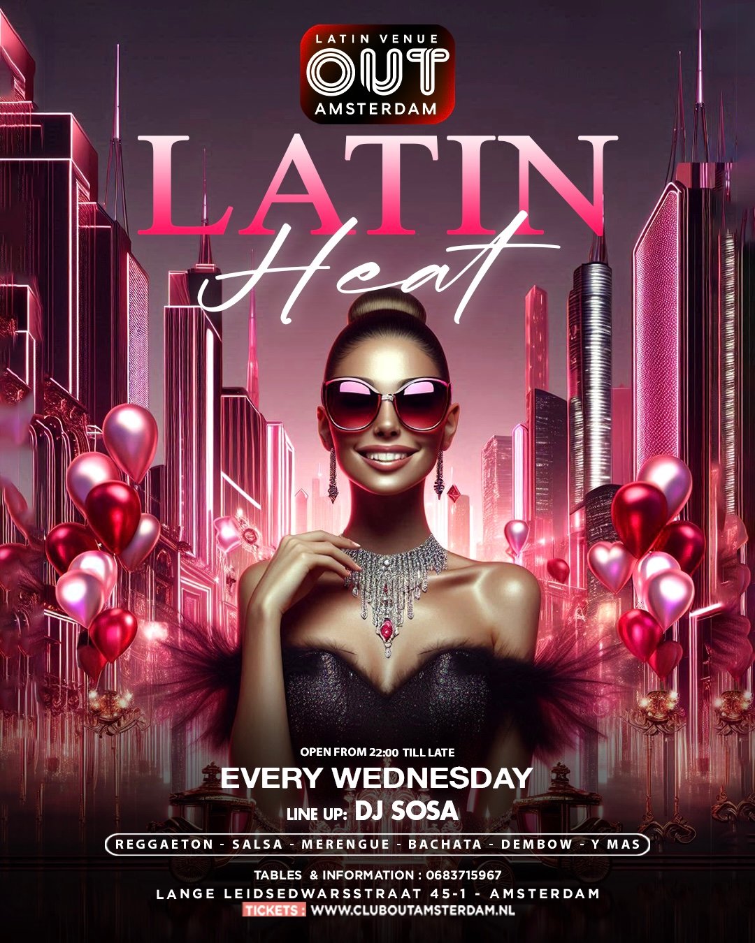 Latin Heat in Out, Amsterdam