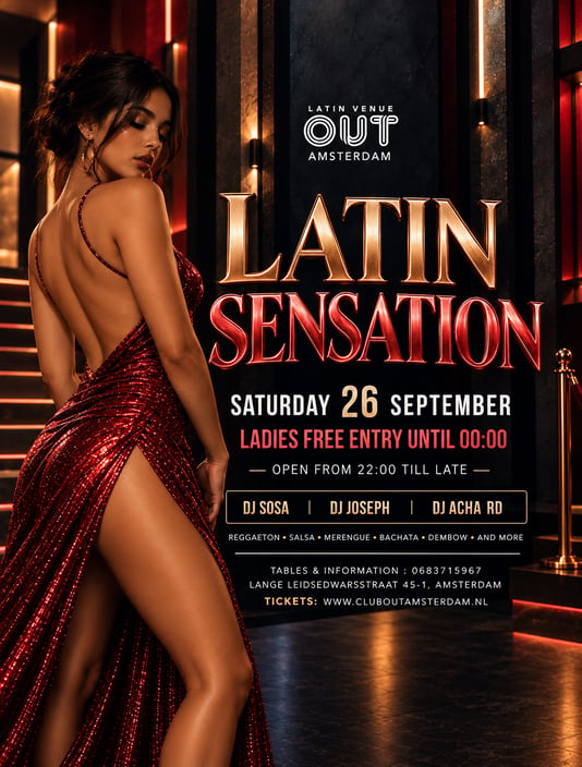 Latin Sensation in Out, Amsterdam