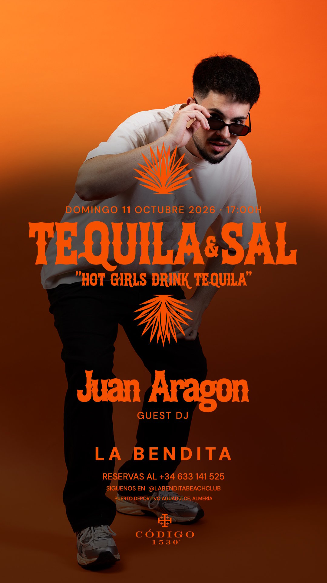 Cartel de TEQUILA Y SAL