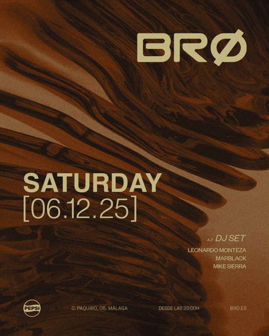 Sábado BRØ | Sáb, 6 dic | BRØ