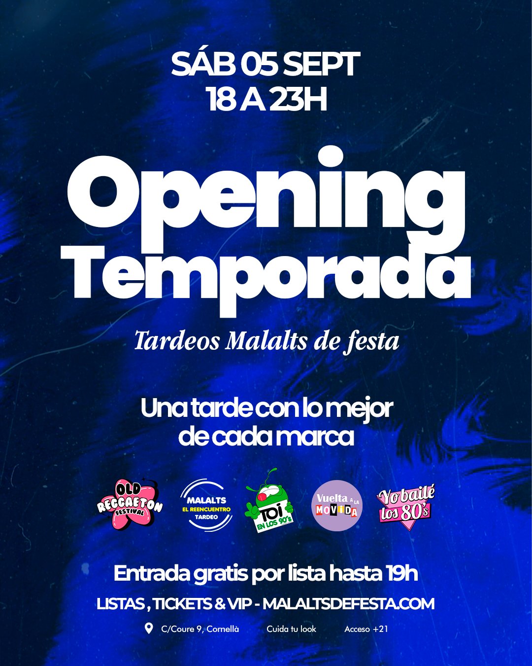 OPENING TEMPORADA - TARDEOS