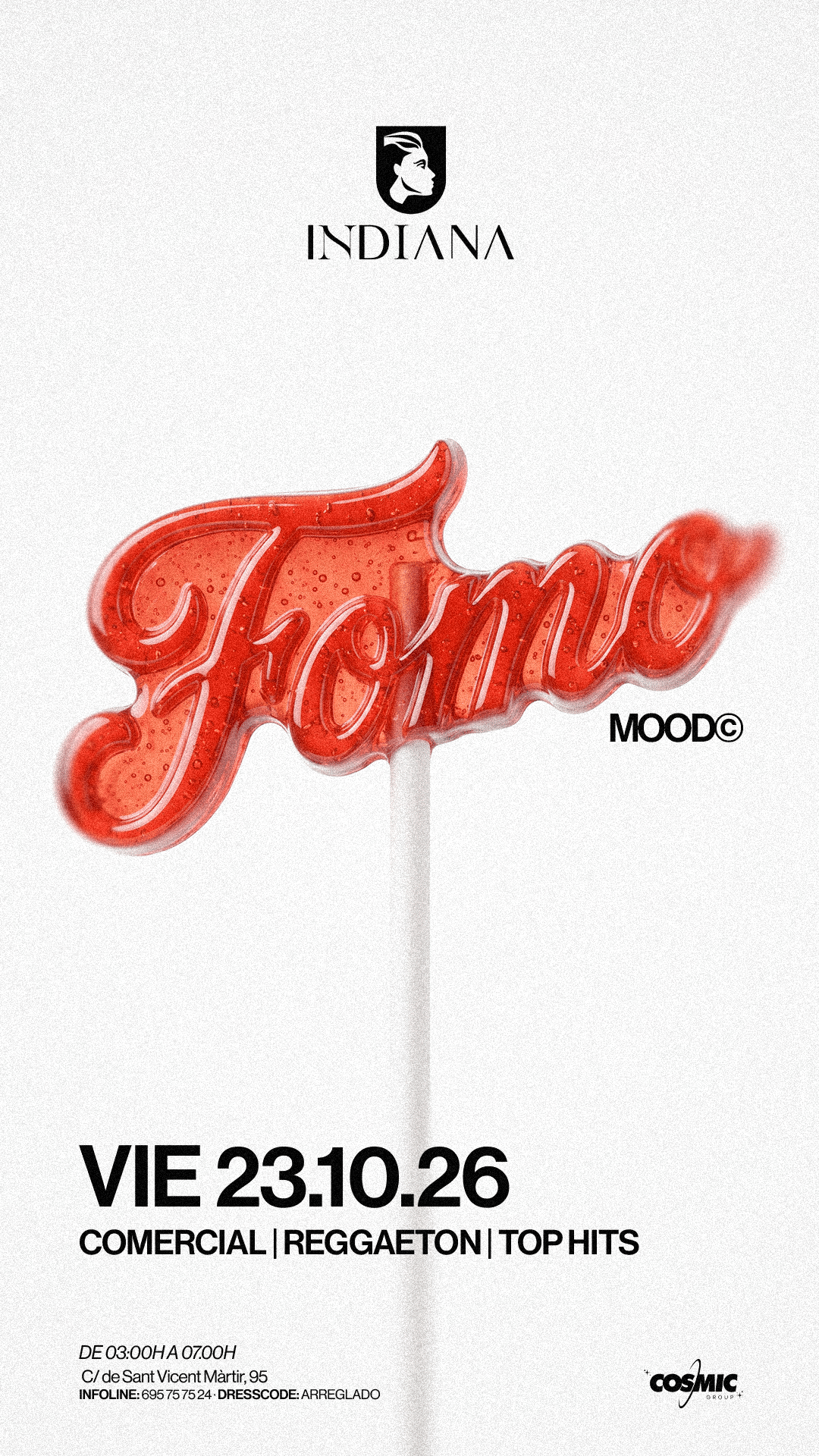 FOMO MOOD | VIERNES DE INDIANA