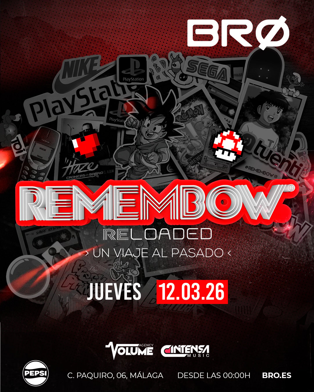 Entradas REMEMBOW x BRØ en BRØ (Málaga) | Fourvenues