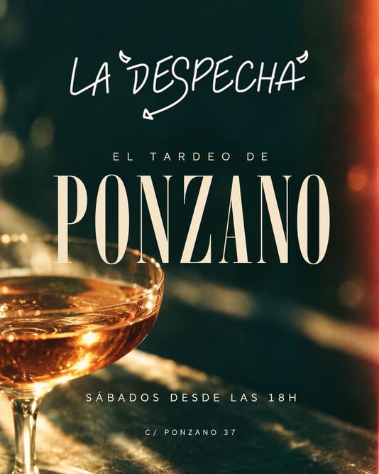 Cartel de La Despechá - Tardeo Marabú Sabado en Marabú
