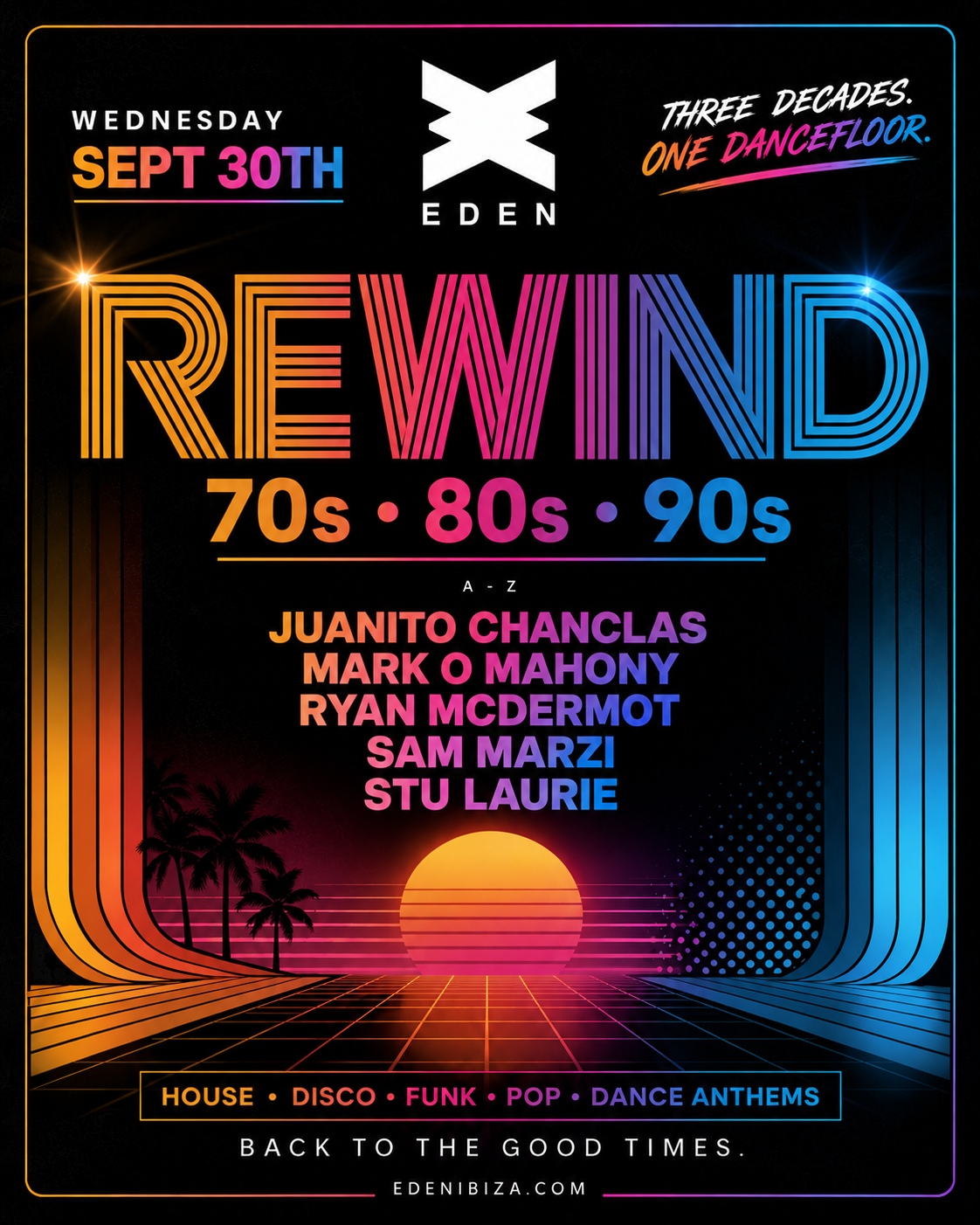 Eden — REWIND — 70s • 80s • 90s