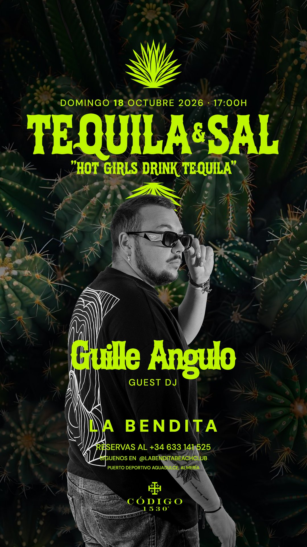 Cartel de TEQUILA Y SAL