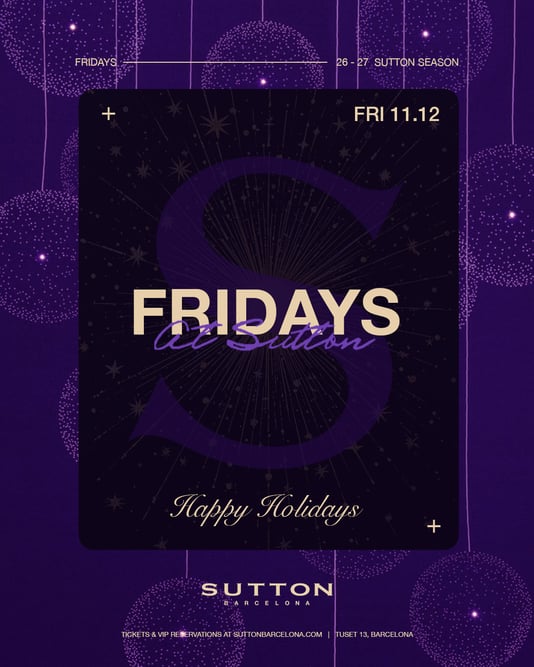 Fridays at SUTTON | XMAS EVENT