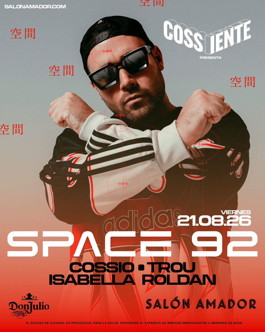 COSSIENTE X SALÓN AMADOR / SPACE 92 ✨✨☘️☘️