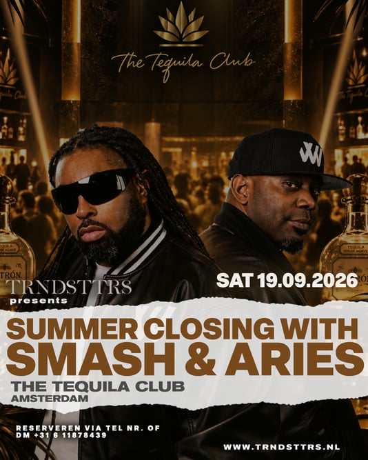 TRNDSTTRS invites Smash and Aries in The Tequila Club, Amsterdam