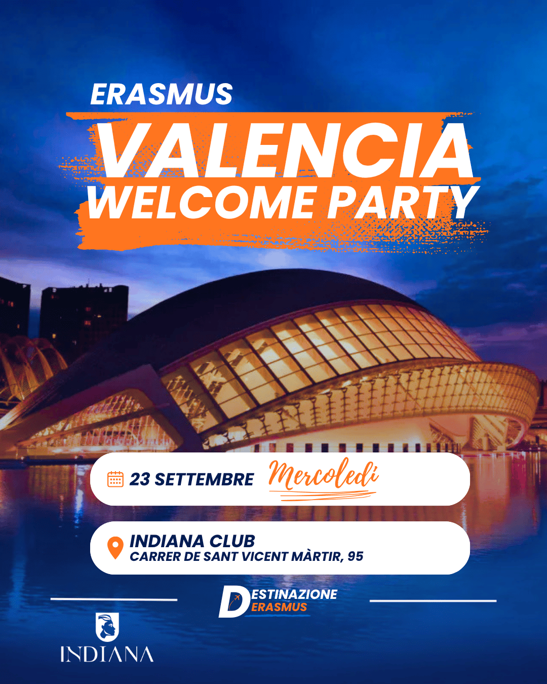 ERASMUS VALENCIA WELCOME PARTY