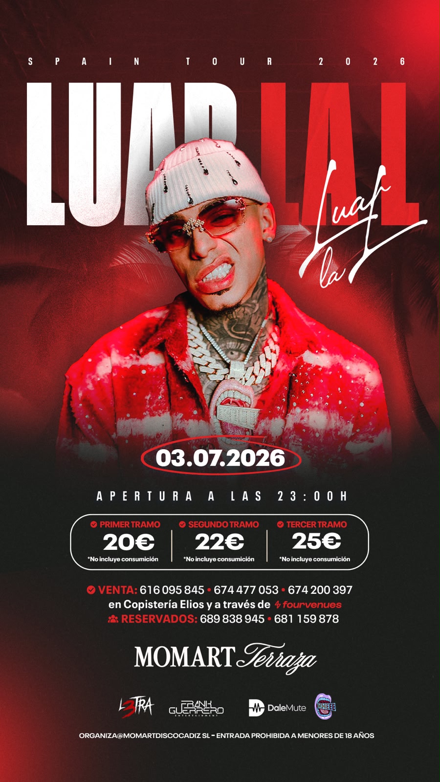 LUAR LAL - 3 JULIO