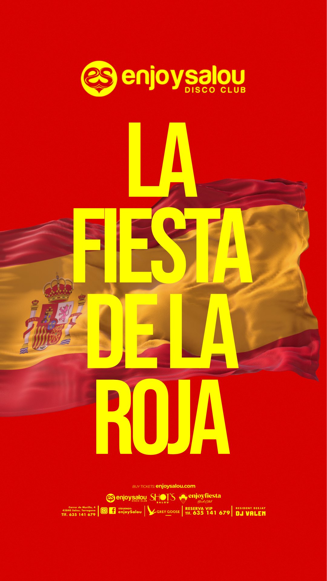 LA FIESTA DE LA ROJA