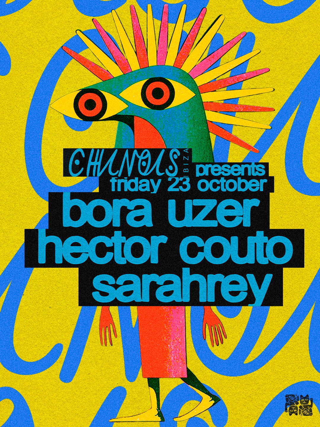 Chinois Chinois Presents: Bora Uzer, Hector Couto, Sarahrey