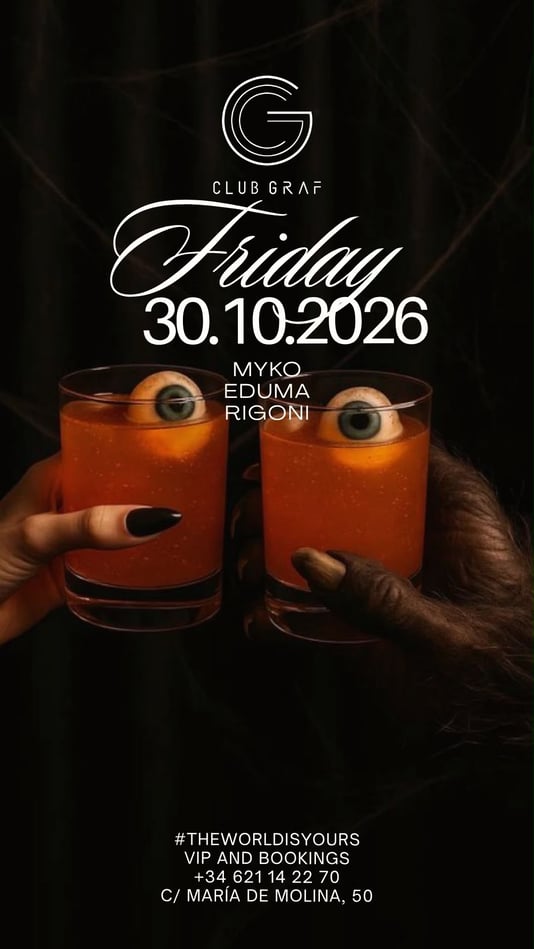 Friday at Club Graf poster