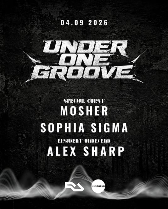 Under One Groove wt Mosher, Sophia Sigma & Alex Sharp in John Doe, Amsterdam