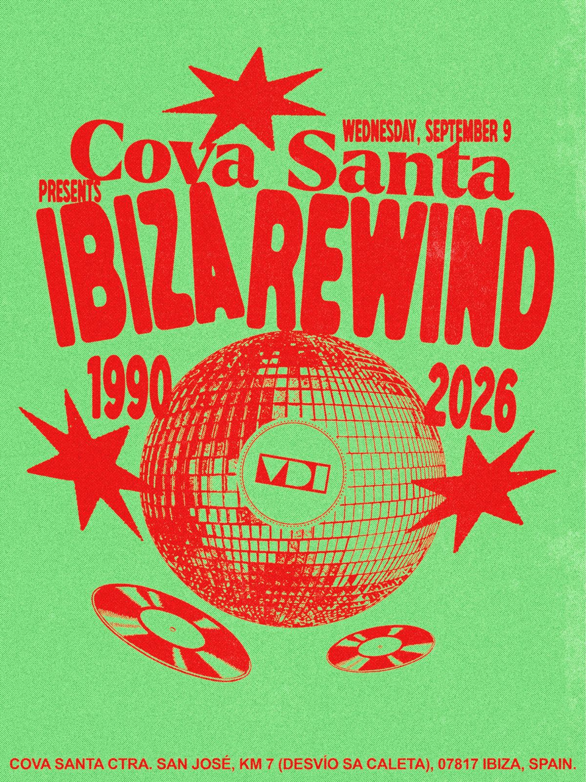 Cova Santa — COVA SANTA PRESENTS IBIZA REWIND 1990-2026