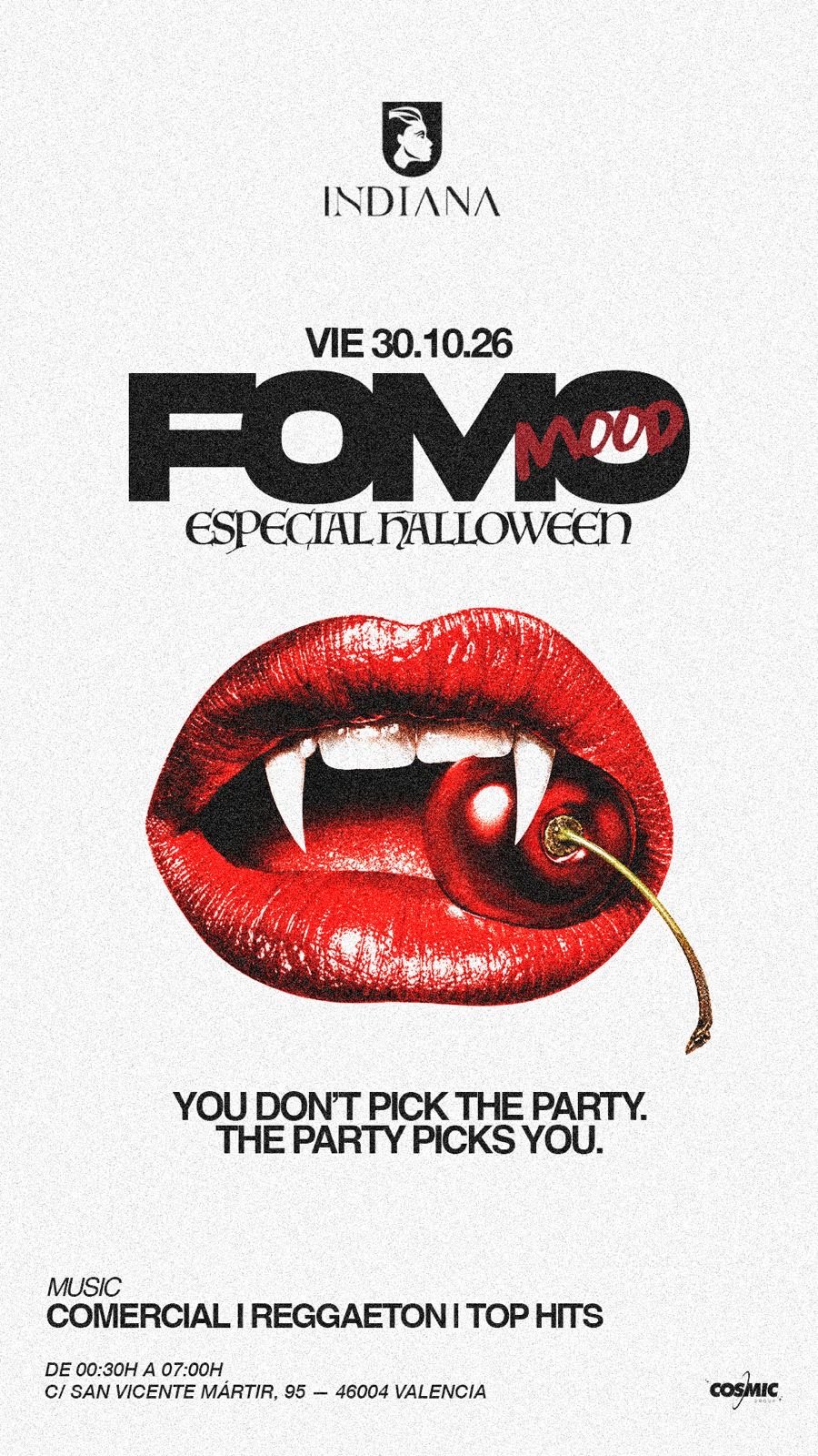 FOMO MOOD | VIERNES DE INDIANA