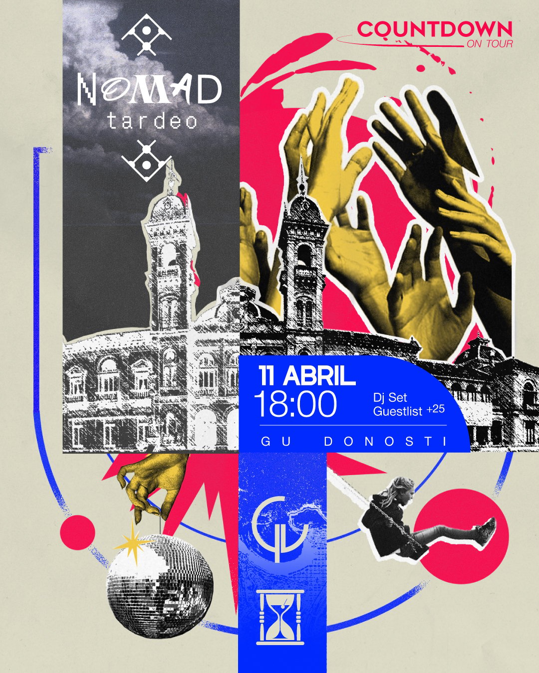 TARDEO | Donosti | Sáb, 11 abr | Countdown Parties