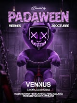 Cartel de PADANA HALLOWEEN x VENNUS