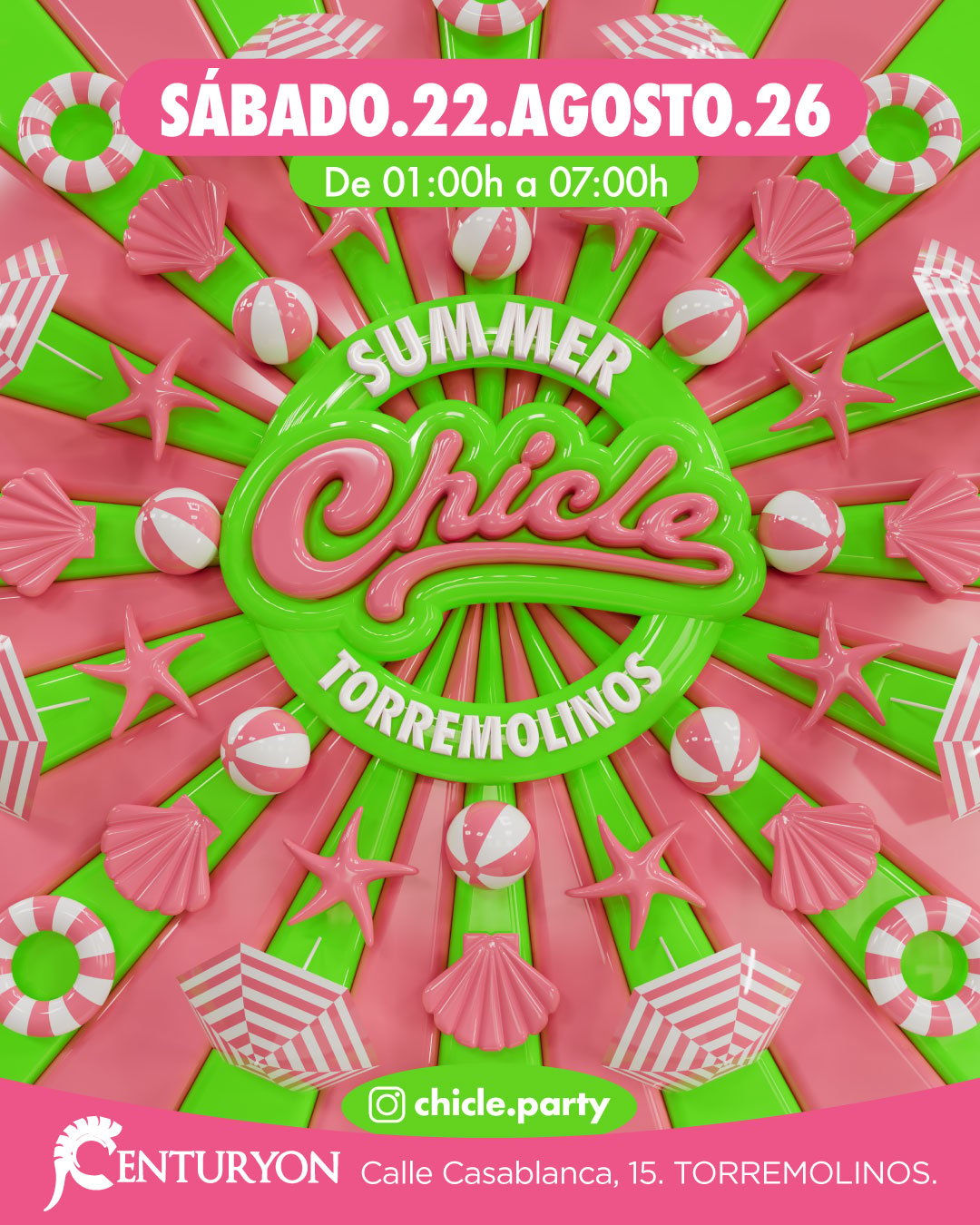CHICLE 22 DE AGOSTO