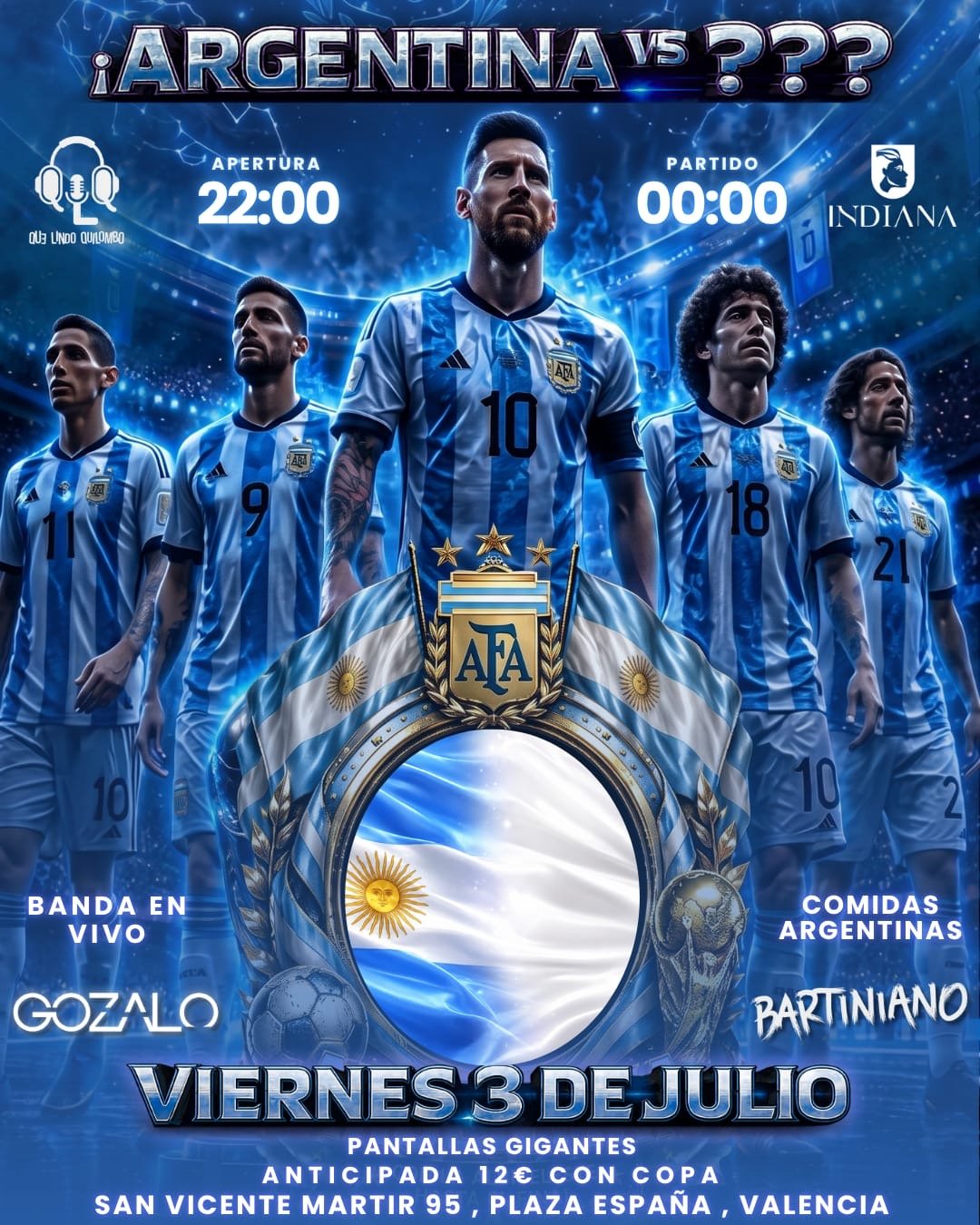 MUNDIALISIMO QLQ - Argentina vs