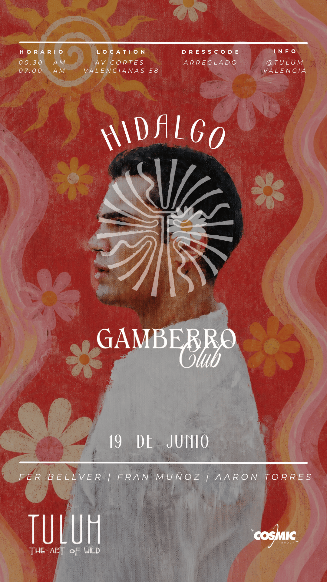 VIERNES | GAMBERRO WITH HIDALGO / FLOWER POWER