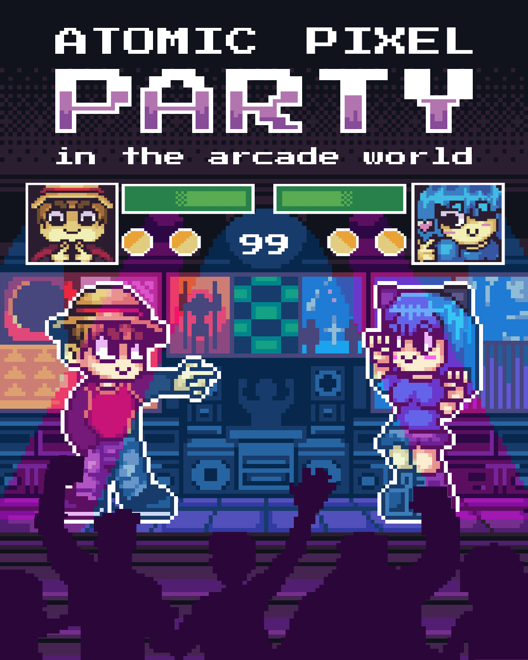 Atomic Pixel Party - Cometcon Party - Fiesta Anime Gijón