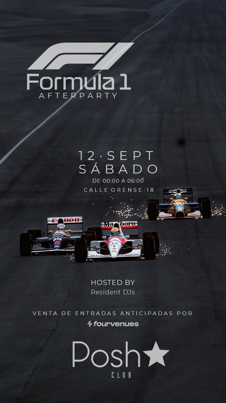 F1 Afterparty 🏎️💨 | Posh⭐️