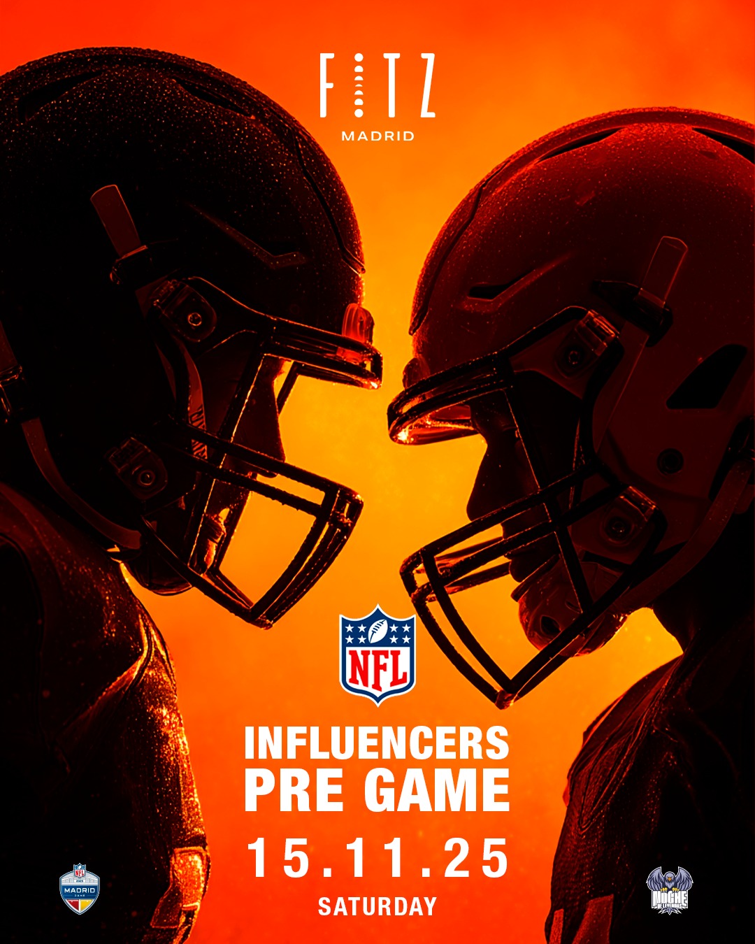 Tickets for FITZ x INFLUENCERS PRE GAME at Fitz Madrid (Madrid ...