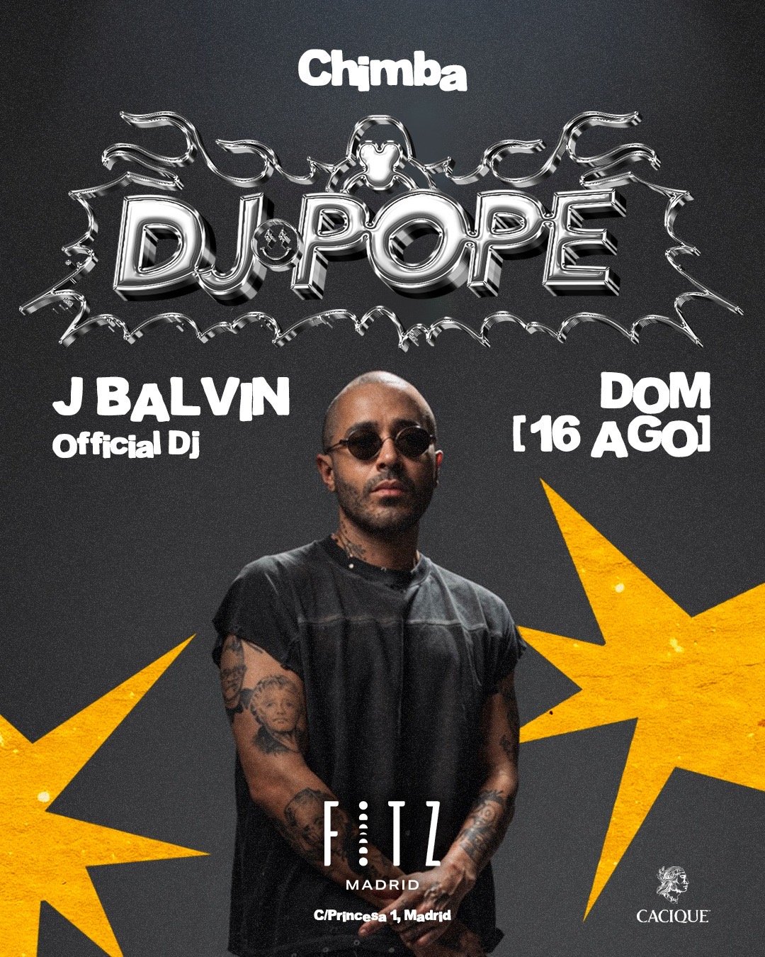 DJ POPE OFFICIAL DJ J BALVIN x FITZ