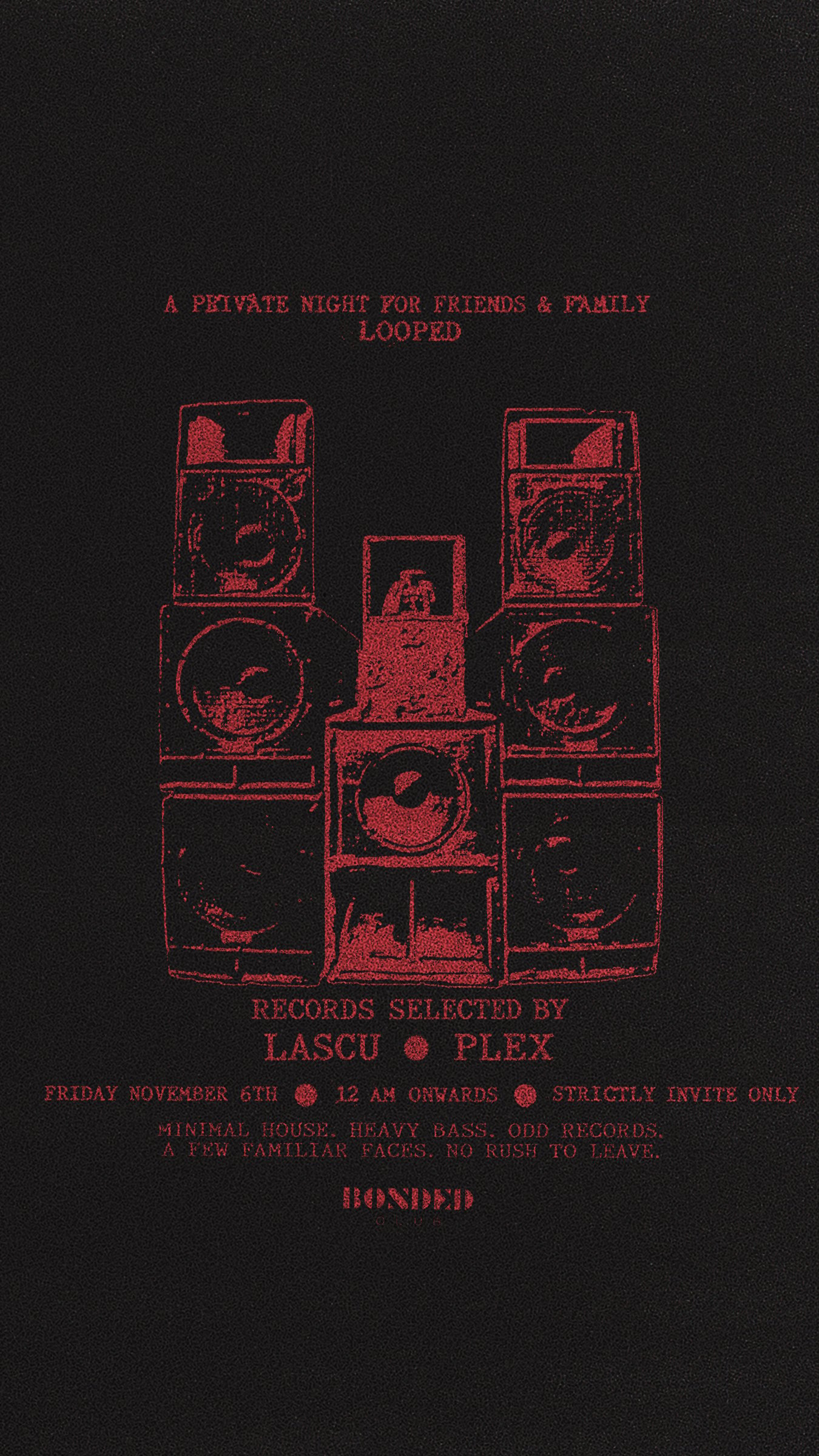 Cartel de Looped F&F