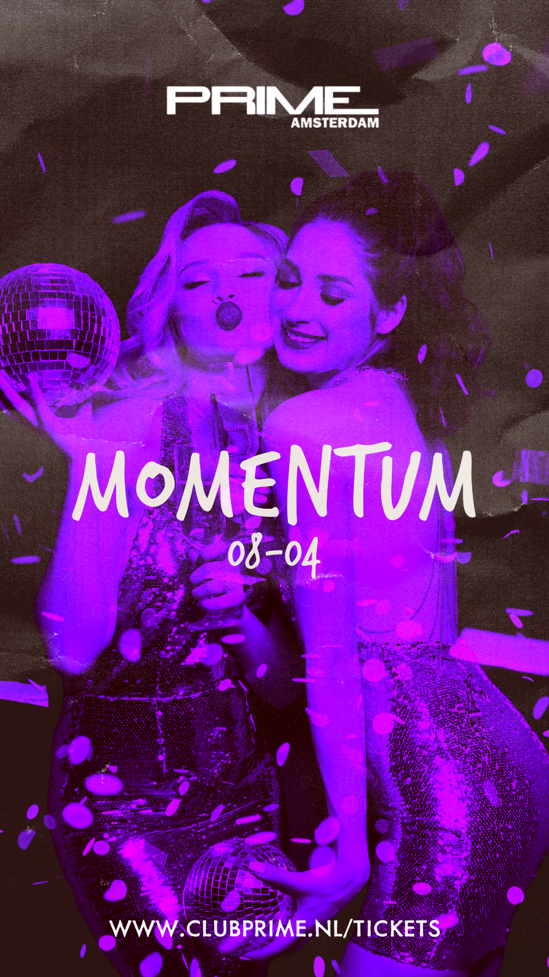 Prime | Momentum | Mié, 8 abr | Prime Club Amsterdam