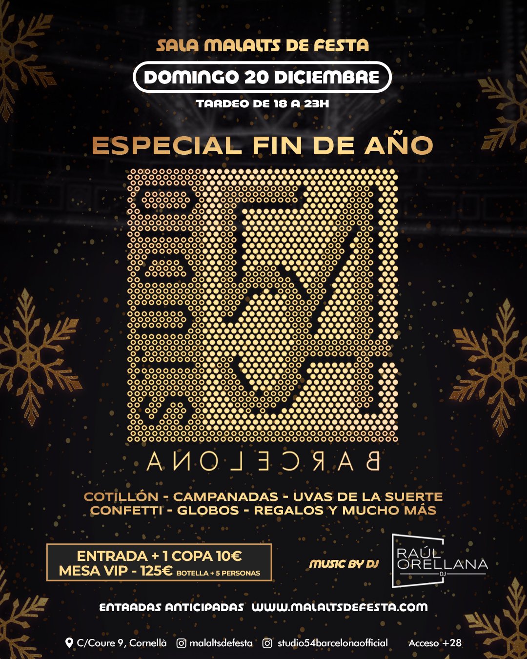 STUDIO 54 ESPECIAL FIN DE AÑO
