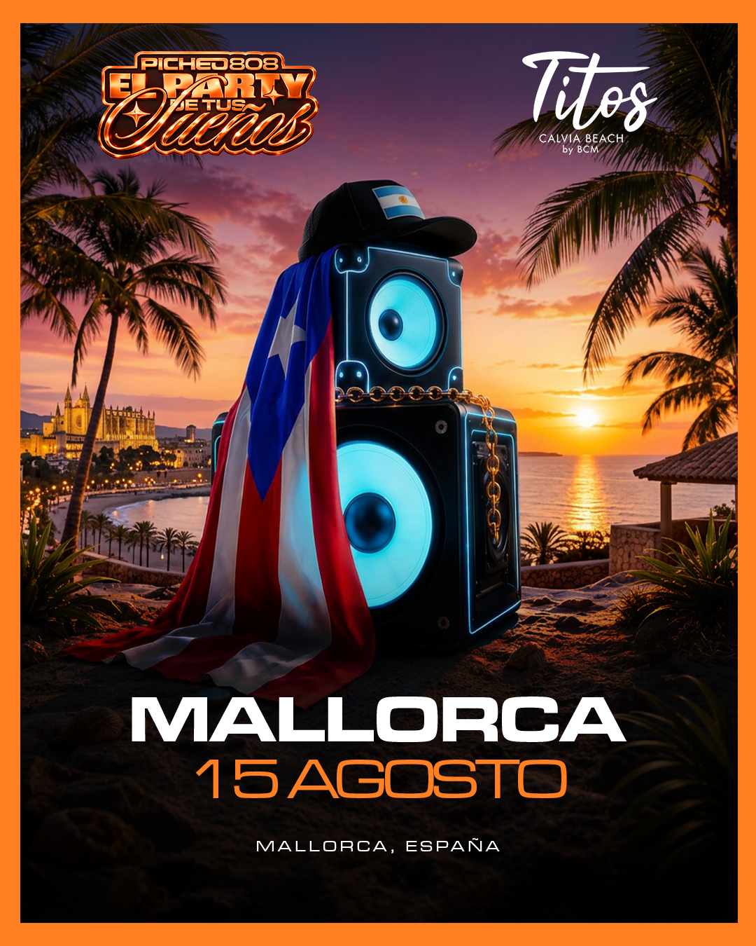 August 15th - PICHEO808 - Titos Calvià Beach