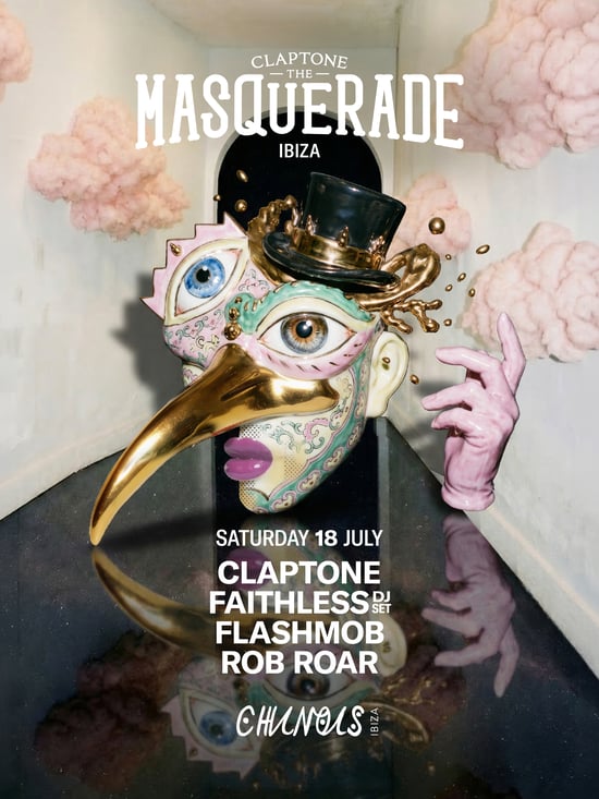 The Masquerade: Claptone, Faithless DJ Set, Flashmob, Rob Roar