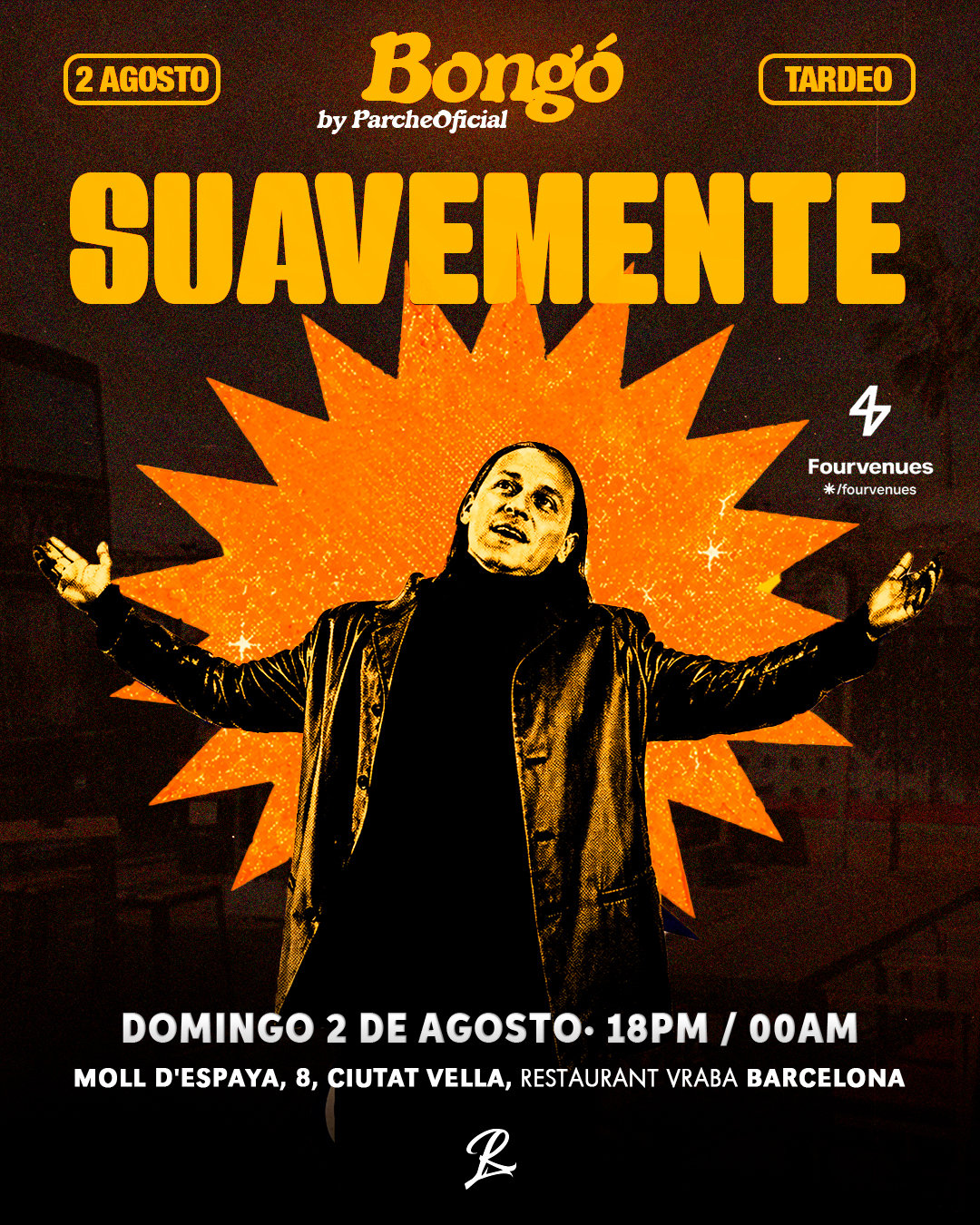 “SUAVEMENTE” TARDEO DE SALSA