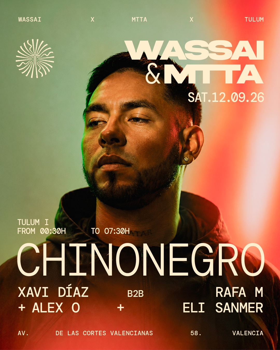 WASSAÏ & MTTA W/ CHINONEGRO | SALA 1